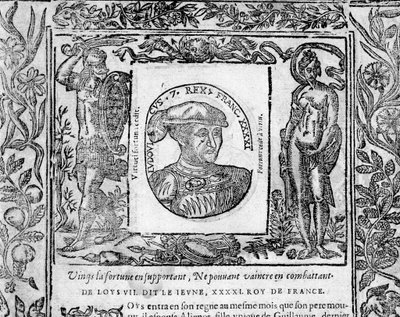Luís VII, o jovem de French School
