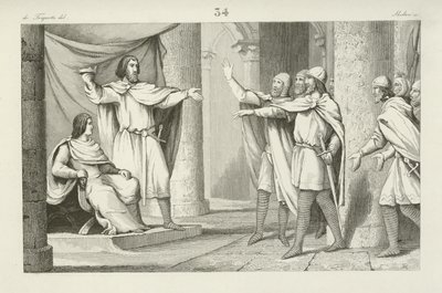 Louis V, último rei carolíngio da Francia Ocidental de French School