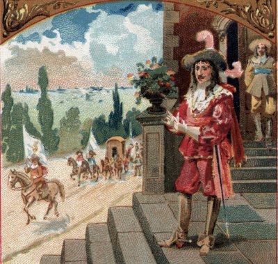 Luís XIII (1601-1643) passou a noite de 5 de junho de French School