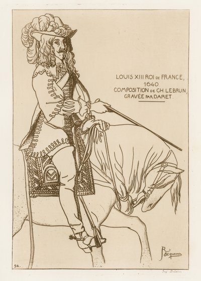Luís XIII, rei da França, 1640 de French School
