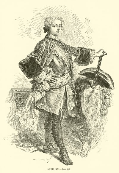 Luís XV de French School