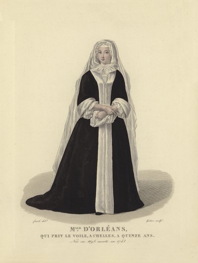 Louise Adelaide de Orleans, princesa francesa de French School