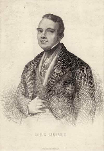 Luigi, Conde Cibrario, historiador e político italiano de French School