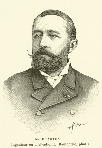 M Charton, Engenheiro Chefe Assistente (gravura) de French School