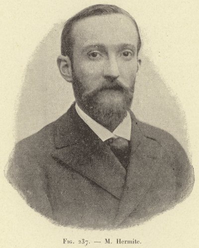 M Hermite (gravura) de French School
