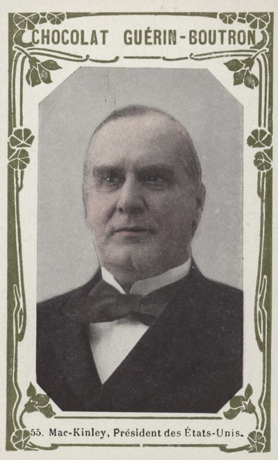 Mac-Kinley, presidente dos Estados Unidos (foto colorida) de French School