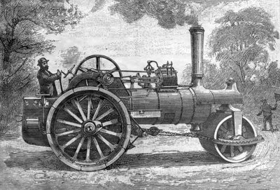 Road Machine, retirado da Science Illustré, 1891 de French School