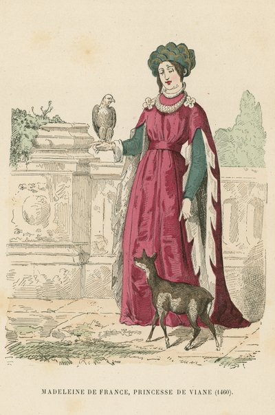 Madeleine da França, princesa de Viana de French School