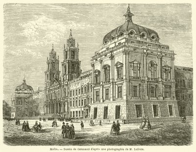 Mafra (gravura) de French School