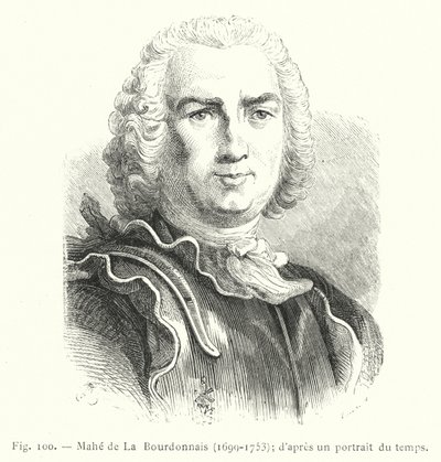 Mahe de La Bourdonnais de French School