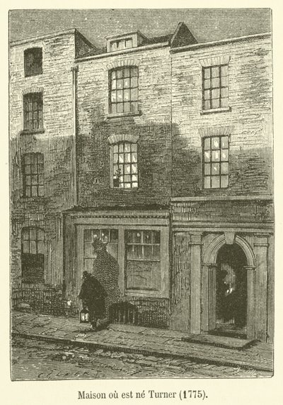 Casa onde o Turner nasceu de French School