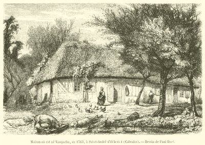 Casa onde nasceu Vauquelin, em 1763, em Saint-Andre d