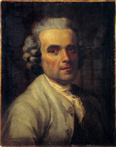 Retrato de homem. Pintura da escola francesa de French School