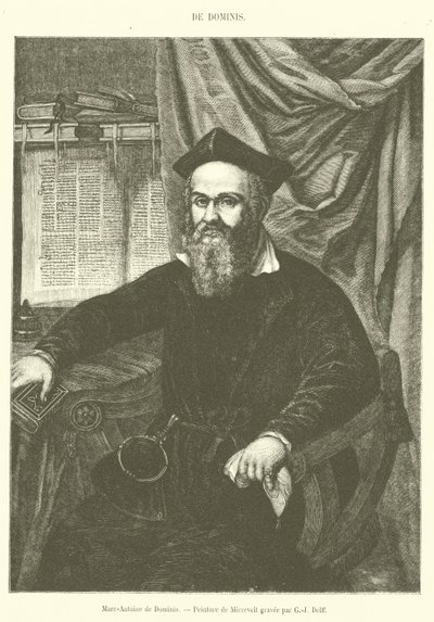 Marc-Antoine de Dominis (gravura) de French School