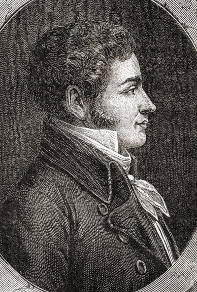 Marc David Alba Lasource, de "História da Revolução Francesa" por Louis Blanc (1811-82) de French School