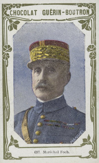 Marechal Foch (coloured photo) de French School