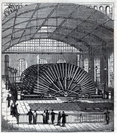 Máquina hidráulica Marly, construída pelo engenheiro Xavier Dufrayer de French School