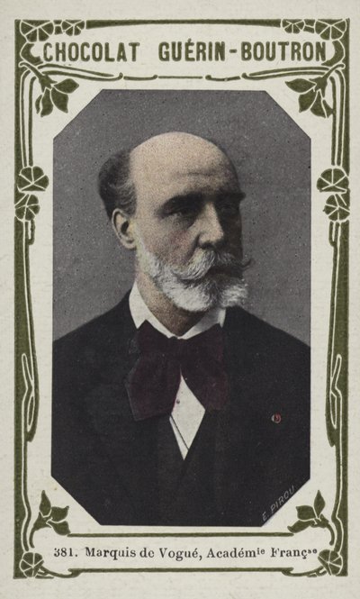Marquês de Vogue, Academia Francesa (foto colorida) de French School