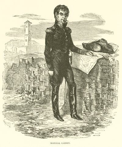 Marechal Carnot (gravura) de French School