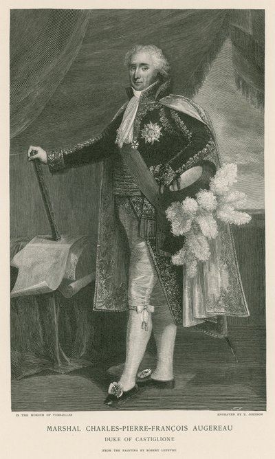 Marechal Charles-Pierre-Francois Augereau de French School