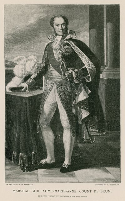Marechal Guillaume-Marie-Anne, Conde de Brune de French School