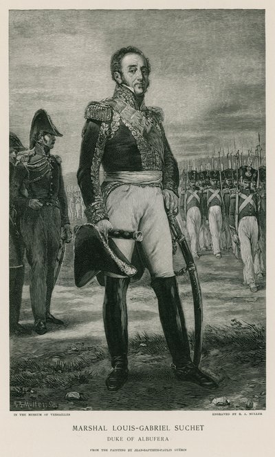 Marechal Louis-Gabriel Suchet de French School