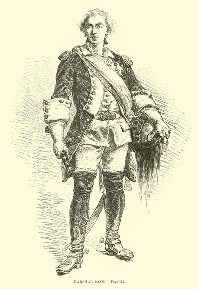 Marechal Saxe de French School