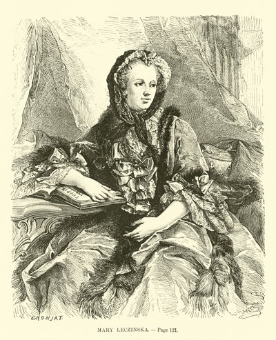 Mary Leczinska de French School