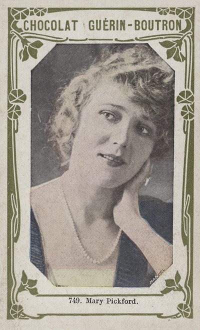 Mary Pickford (foto colorida) de French School