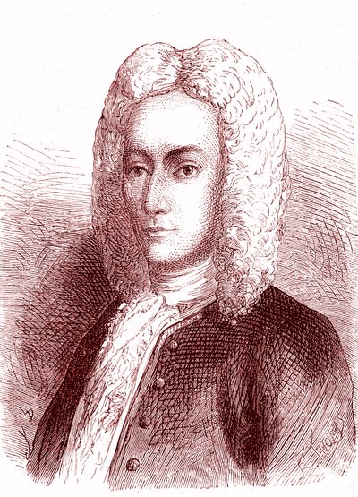 Mathieu DUTILH, físico francês, fez em 1715 (electricite, para-raios). de French School