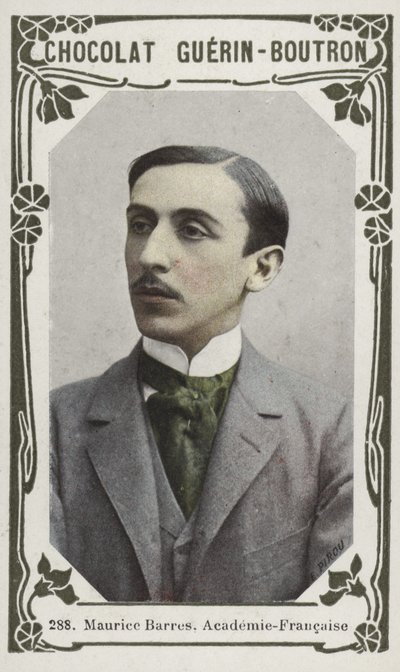 Maurice Barres, Academie-Francaise (foto colorida) de French School