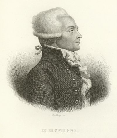 Maximiliano de Robespierre de French School