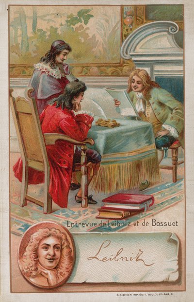 Encontro entre Leibniz e Bossuet de French School