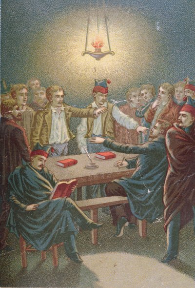 Encontro dos Carbonari, c.1815-30 de French School