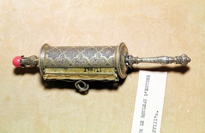 Caso Megillah, da Alsácia (prata) de French School