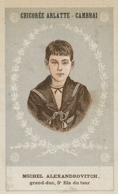 Michael Alexandrovich, grão-duque, terceiro filho do czar de French School