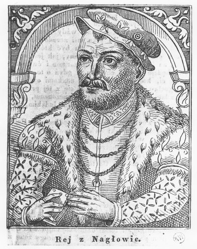 Mikolaj Rej (gravura) de French School