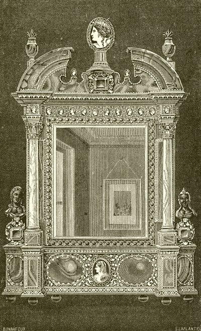 Espelho de Maria de Médicis de French School