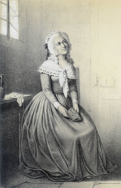 Mme Elisabeth em "Galerie historique de la Revolution francaise", de Albert Maurin de French School