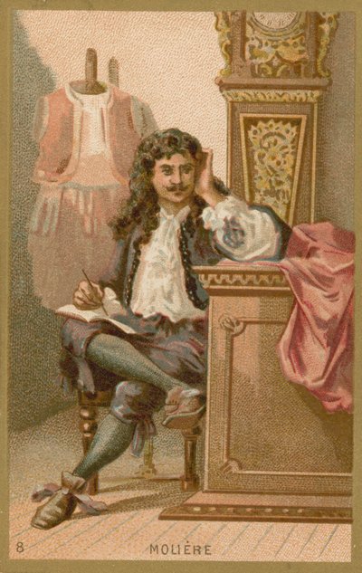 Molière, dramaturgo francês e ator de French School