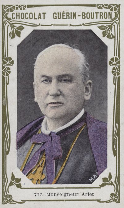 Monseigneur Arlet (foto colorida) de French School