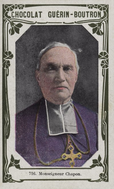 Monsignor Chapon (foto colorida) de French School