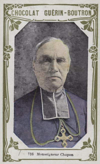 Monsignor Chapon (foto colorida) de French School