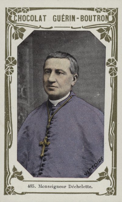 Monseigneur Dechelette (foto colorida) de French School