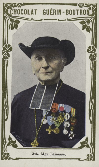 Monseigneur Lanusse (foto colorida) de French School