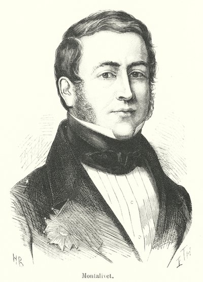 Montalivet (gravura) de French School