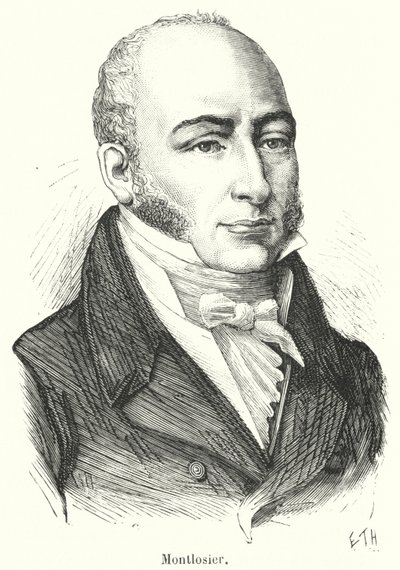 Montlosier (gravura) de French School