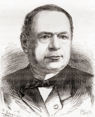 Moritz Hermann von Jacobi, de Les Merveilles de la Science, publicado c.1870 (gravura) de French School