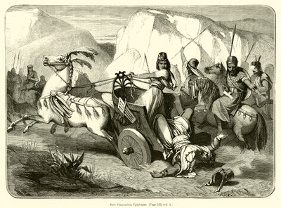 Morte de Antioquia Epífanes (gravura) de French School
