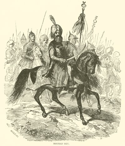 Mourad Bey (gravura) de French School